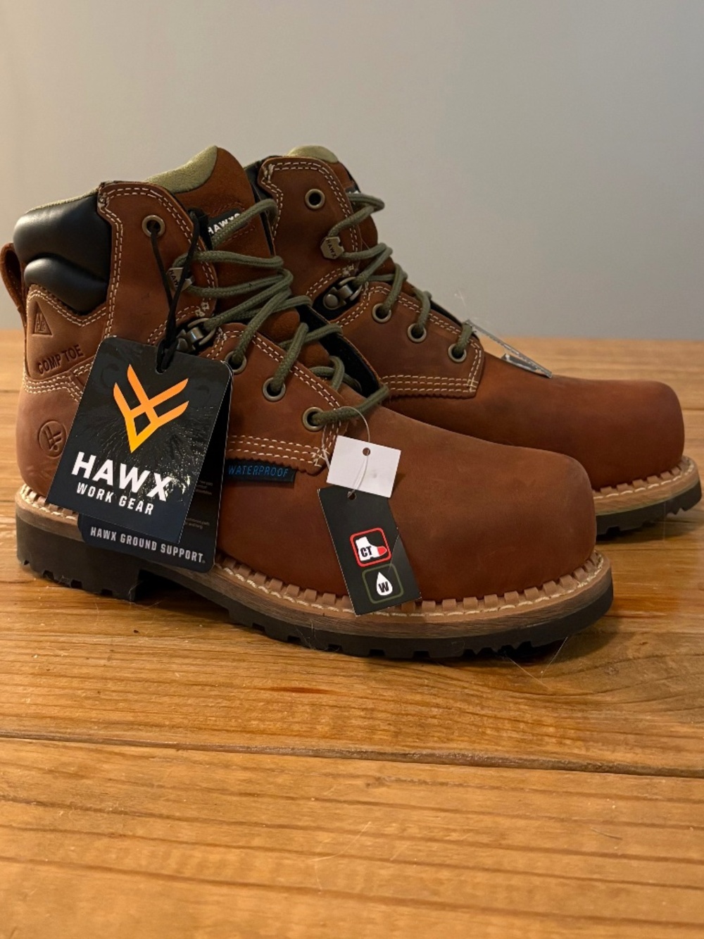 Hawk Women Platoon Waterproof Composite Toe Work Boots